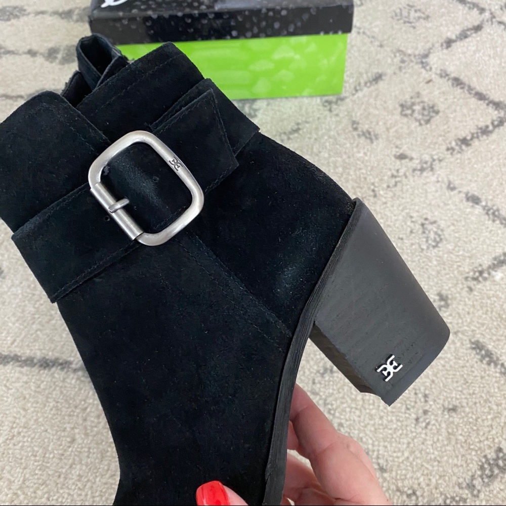 New Sam Edelman Leonia Suede Boots - Picture 3 of 5